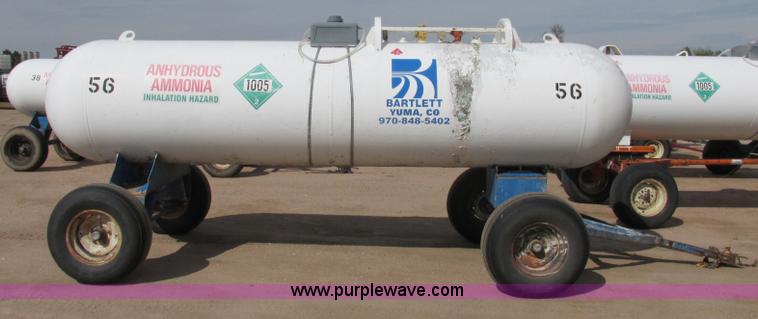 image for item BK9213 Anhydrous ammonia nurse tank