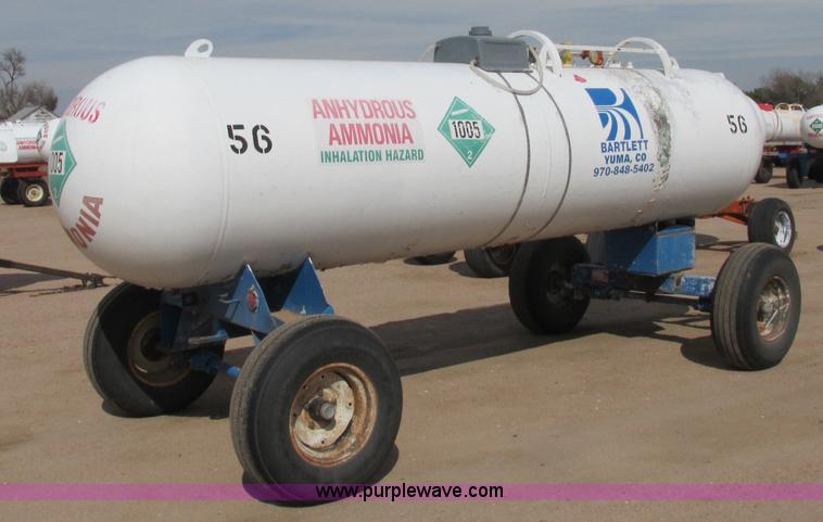 image for item BK9213 Anhydrous ammonia nurse tank