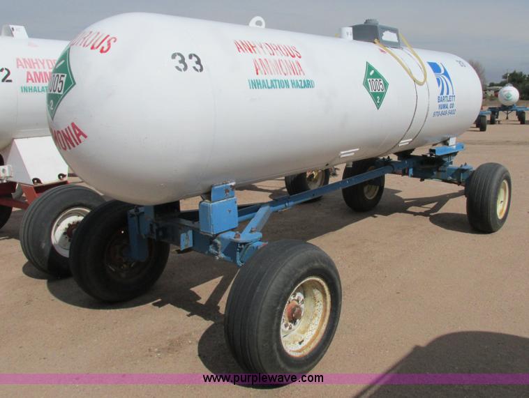 image for item BK9217 Lely anhydrous ammonia nurse tank