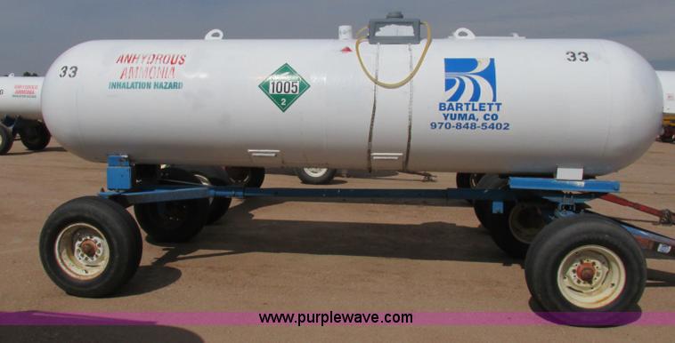 image for item BK9217 Lely anhydrous ammonia nurse tank