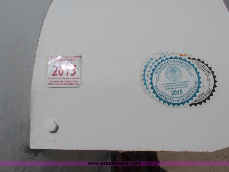 image for item BK9217 Lely anhydrous ammonia nurse tank