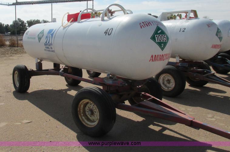 image for item BK9218 Anhydrous ammonia nurse tank