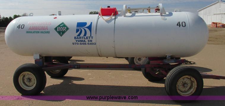 image for item BK9218 Anhydrous ammonia nurse tank
