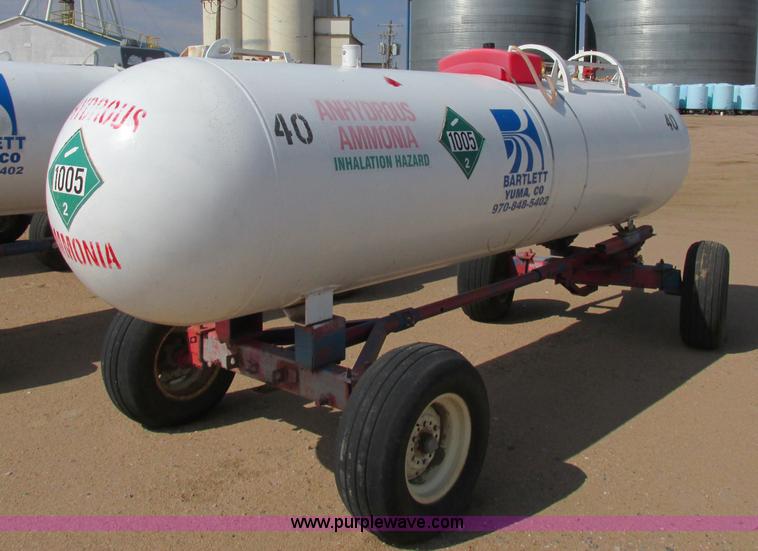 image for item BK9218 Anhydrous ammonia nurse tank