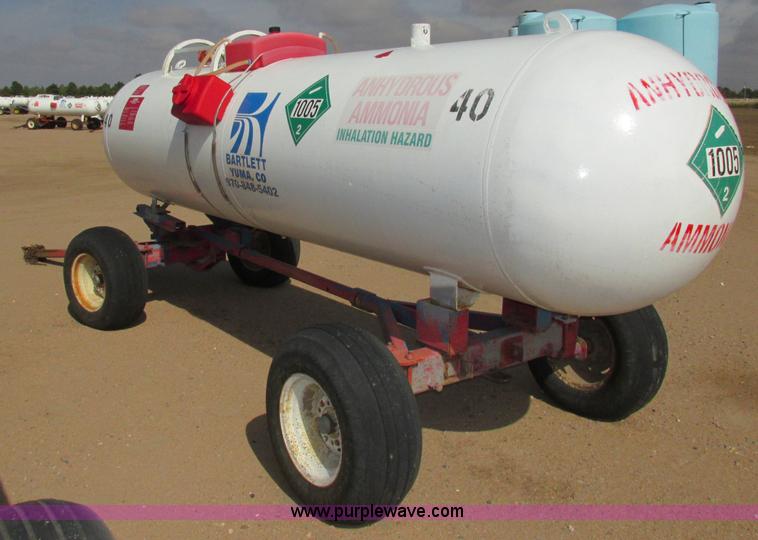 image for item BK9218 Anhydrous ammonia nurse tank