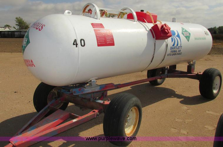 image for item BK9218 Anhydrous ammonia nurse tank