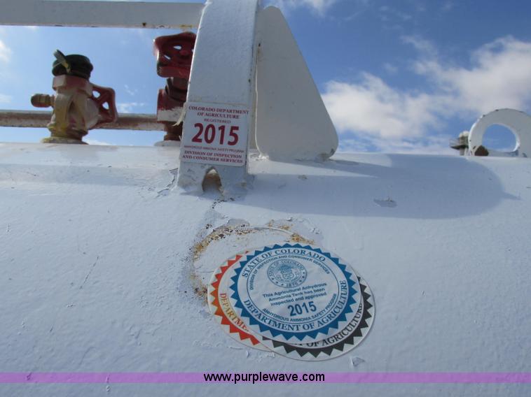 image for item BK9218 Anhydrous ammonia nurse tank