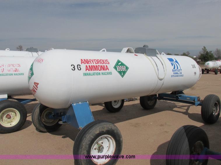 image for item BK9225 Tote Systems anhydrous ammonia nurse tank