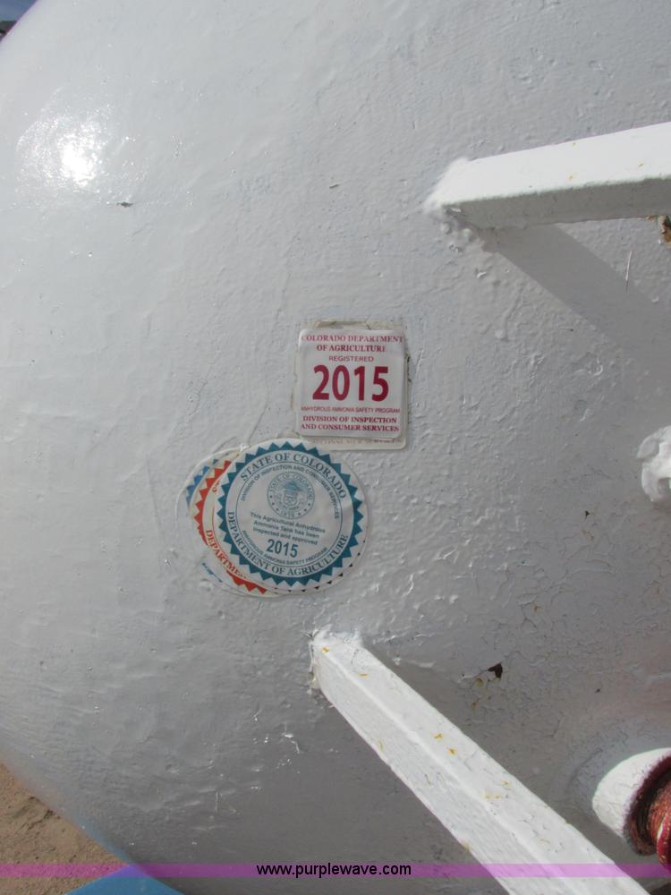 image for item BK9225 Tote Systems anhydrous ammonia nurse tank