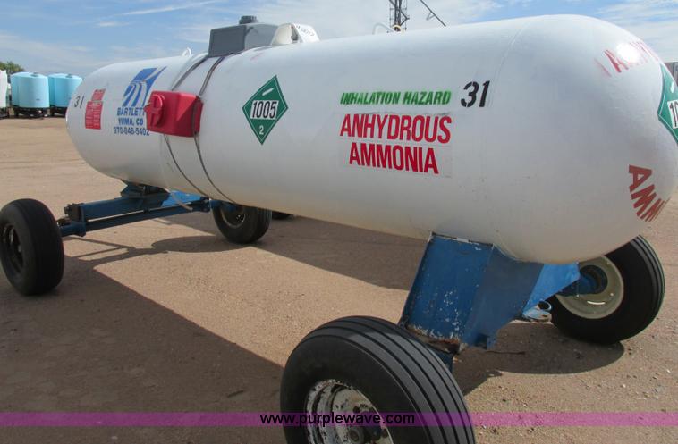 image for item BK9226 Anhydrous ammonia nurse tank