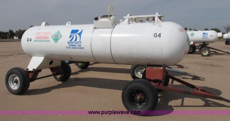 image for item BK9227 Anhydrous ammonia nurse tank