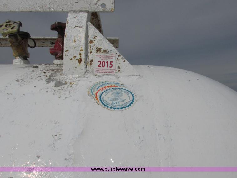 image for item BK9227 Anhydrous ammonia nurse tank