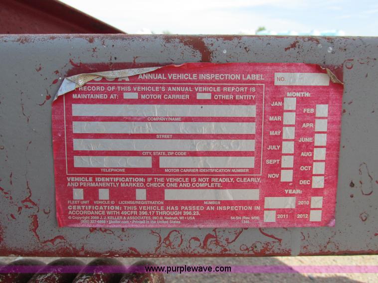 image for item BK9227 Anhydrous ammonia nurse tank