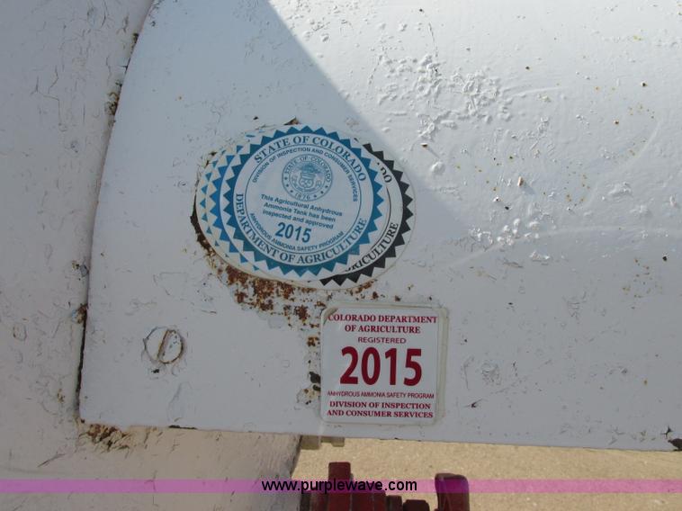 image for item BK9233 Lely anhydrous ammonia nurse tan