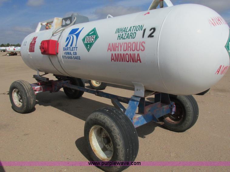 image for item BK9236 Anhydrous ammonia nurse tank