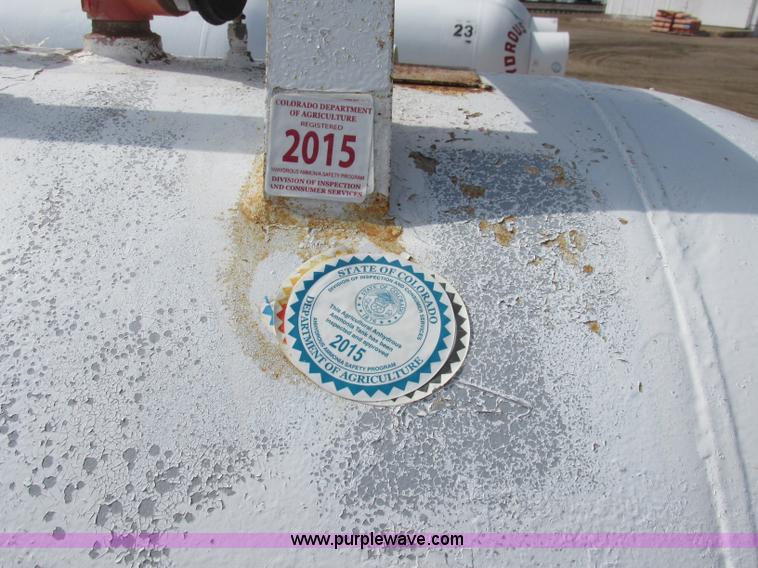 image for item BK9236 Anhydrous ammonia nurse tank