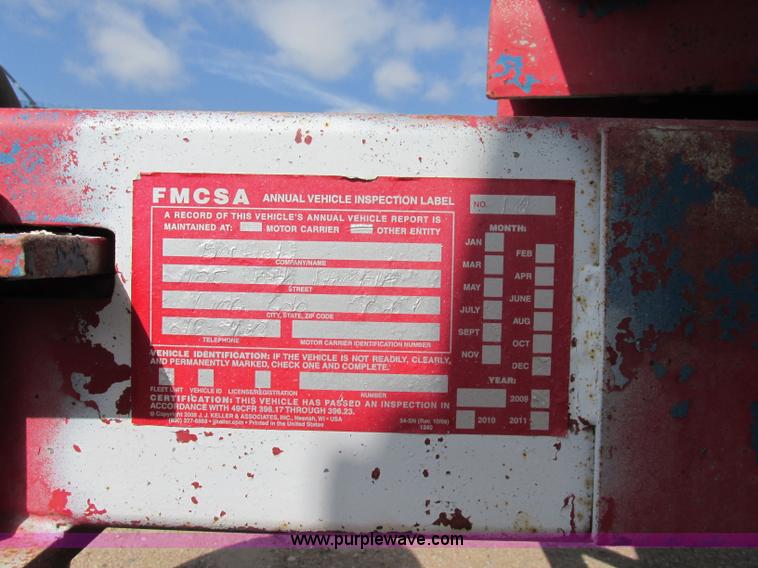 image for item BK9236 Anhydrous ammonia nurse tank