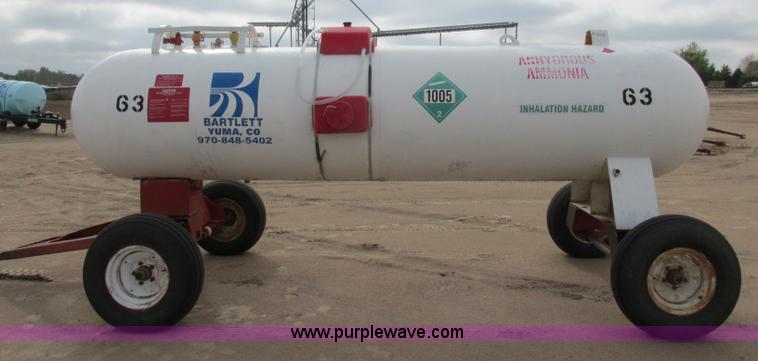image for item BK9237 Anhydrous ammonia nurse tank