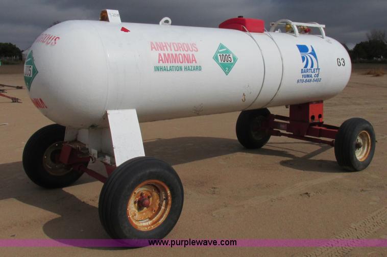 image for item BK9237 Anhydrous ammonia nurse tank