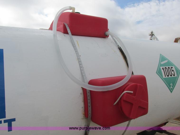 image for item BK9237 Anhydrous ammonia nurse tank