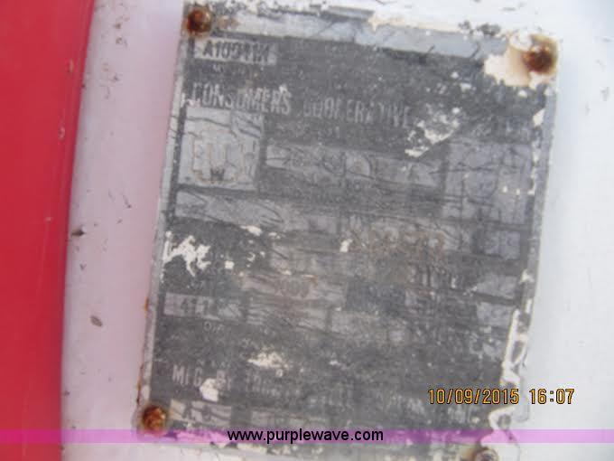 image for item BK9237 Anhydrous ammonia nurse tank