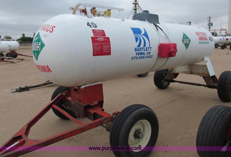 image for item BK9238 Anhydrous ammonia nurse tank