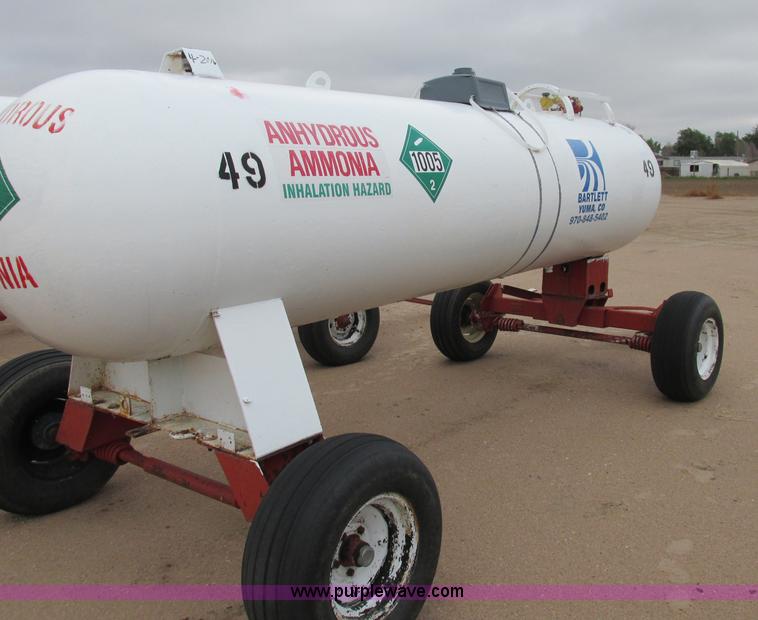 image for item BK9238 Anhydrous ammonia nurse tank