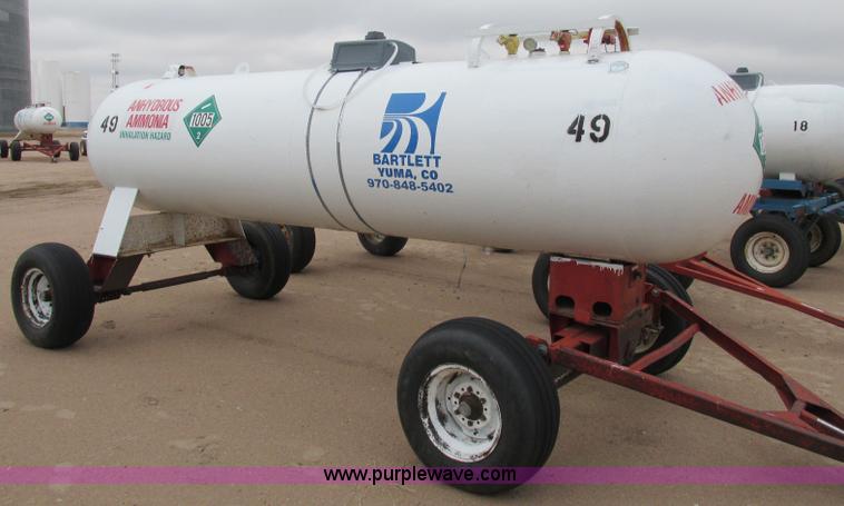 image for item BK9238 Anhydrous ammonia nurse tank