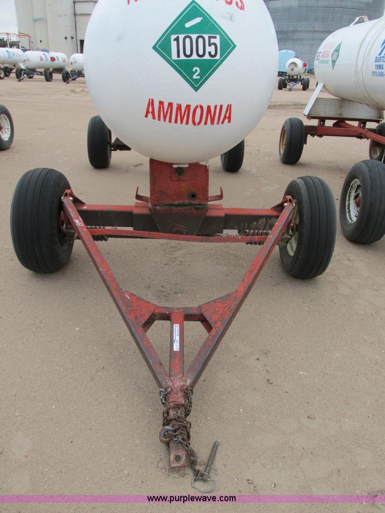 image for item BK9238 Anhydrous ammonia nurse tank