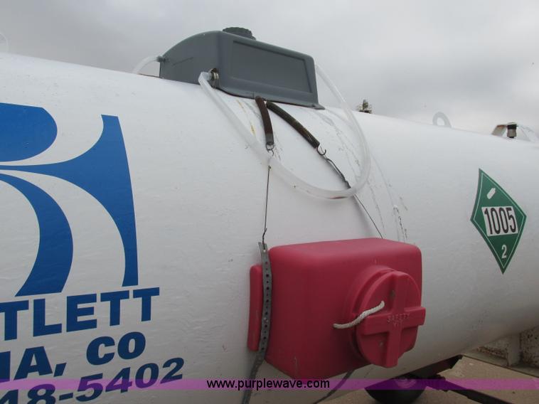 image for item BK9238 Anhydrous ammonia nurse tank