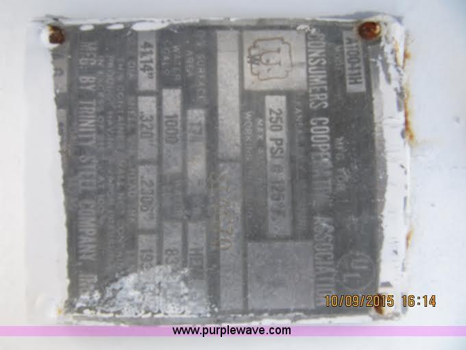 image for item BK9238 Anhydrous ammonia nurse tank