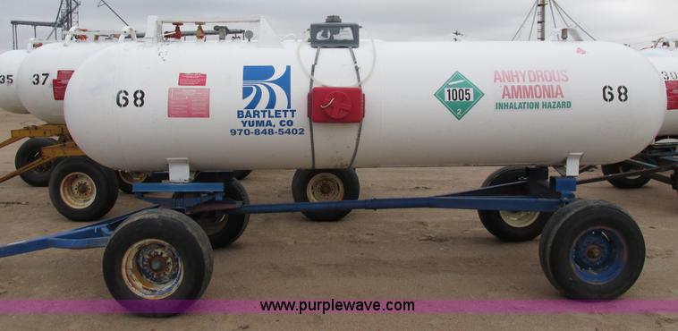 image for item BK9249 Ag Systems anhydrous ammonia nurse tank