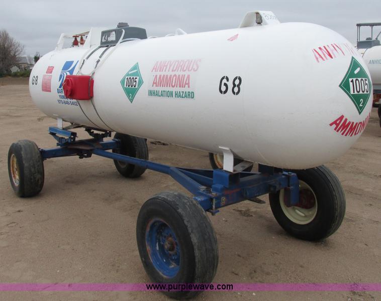 image for item BK9249 Ag Systems anhydrous ammonia nurse tank