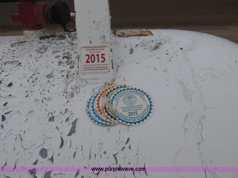 image for item BK9249 Ag Systems anhydrous ammonia nurse tank