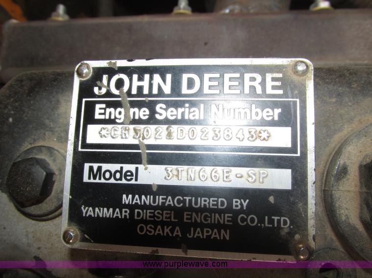 image for item H1132 1991 John Deere 375 skid steer