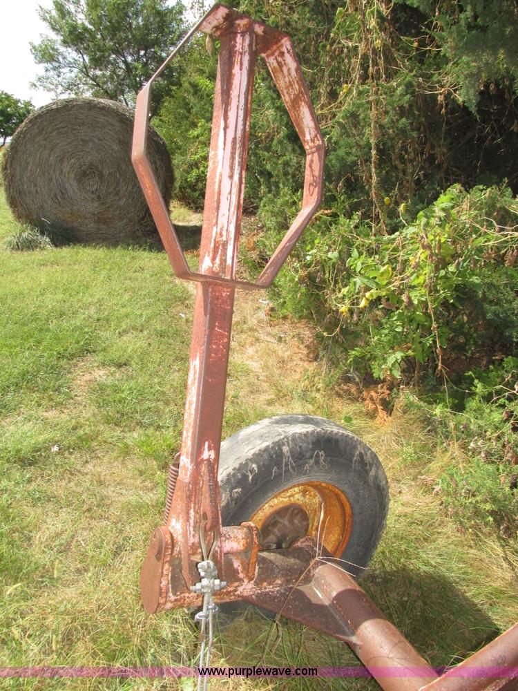 image for item H1156 Shop built hydraulic bale carrier and hay rack