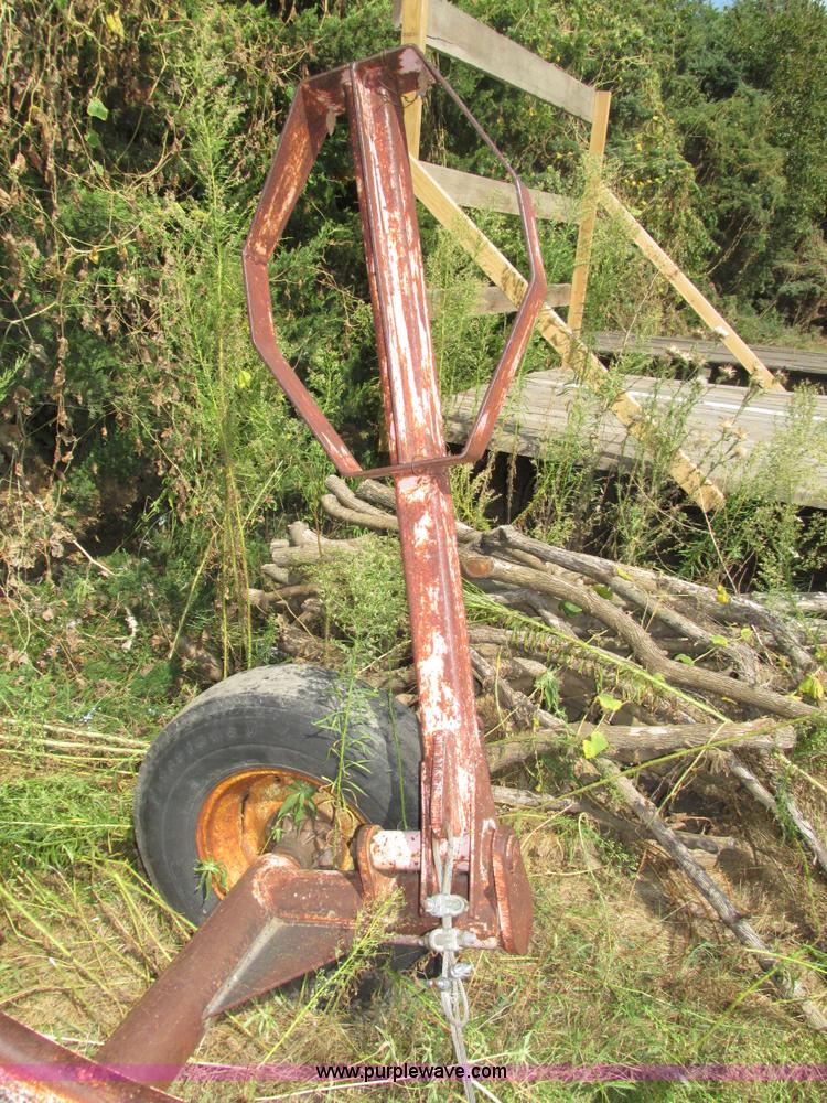 image for item H1156 Shop built hydraulic bale carrier and hay rack
