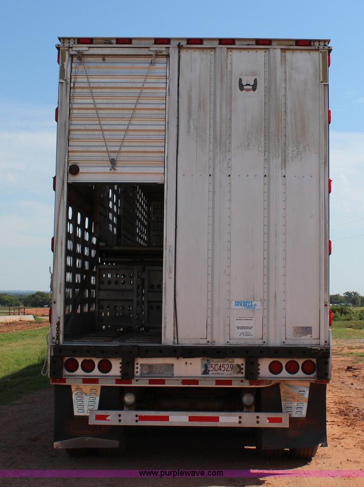 image for item J4401 1997 Barrett livestock trailer