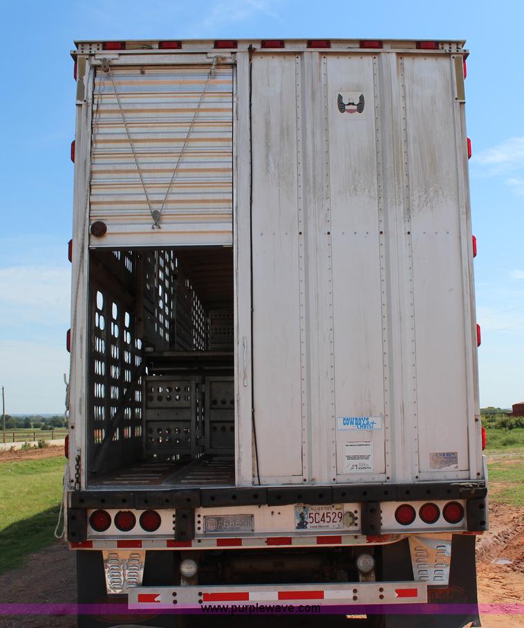 image for item J4401 1997 Barrett livestock trailer