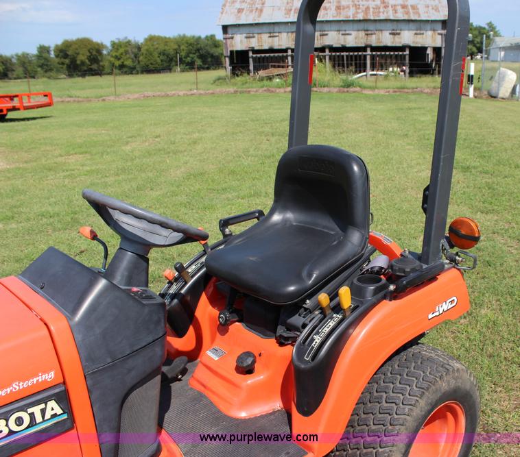 image for item J4406 2003 Kubota BX1500 MFWD tractor