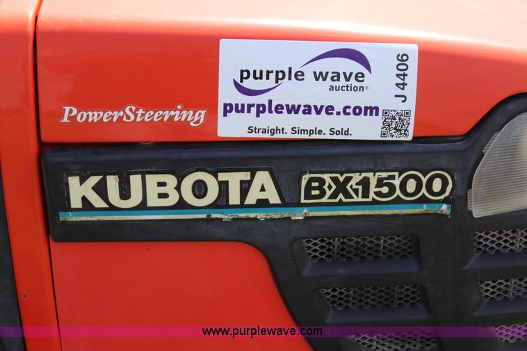 image for item J4406 2003 Kubota BX1500 MFWD tractor