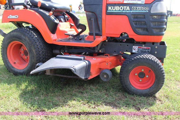 image for item J4406 2003 Kubota BX1500 MFWD tractor