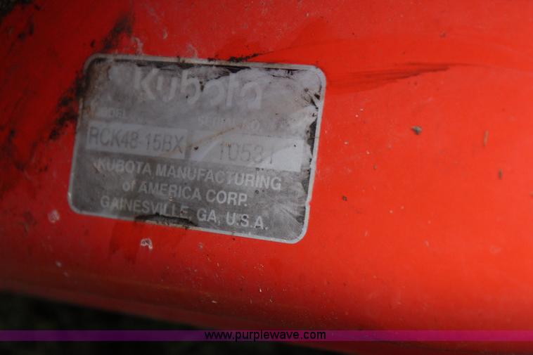 image for item J4406 2003 Kubota BX1500 MFWD tractor