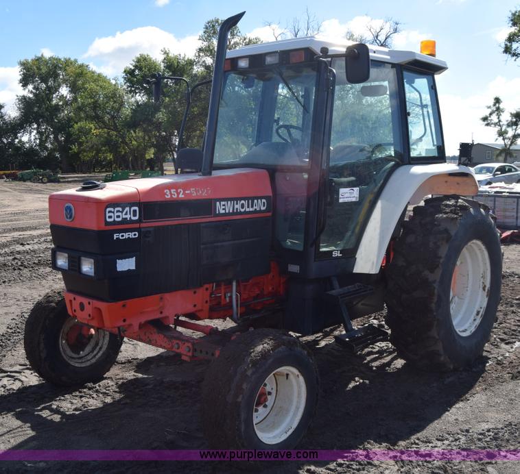 image for item J7108 New Holland 6640 tractor