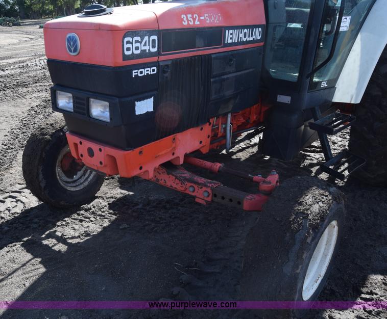 image for item J7108 New Holland 6640 tractor