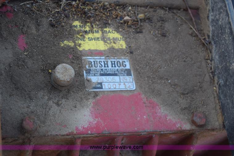 image for item J7119 Bush Hog 2610 batwing rotary mower