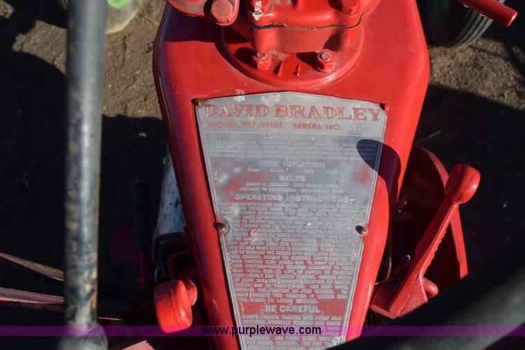 image for item J7124 David Bradley tractor