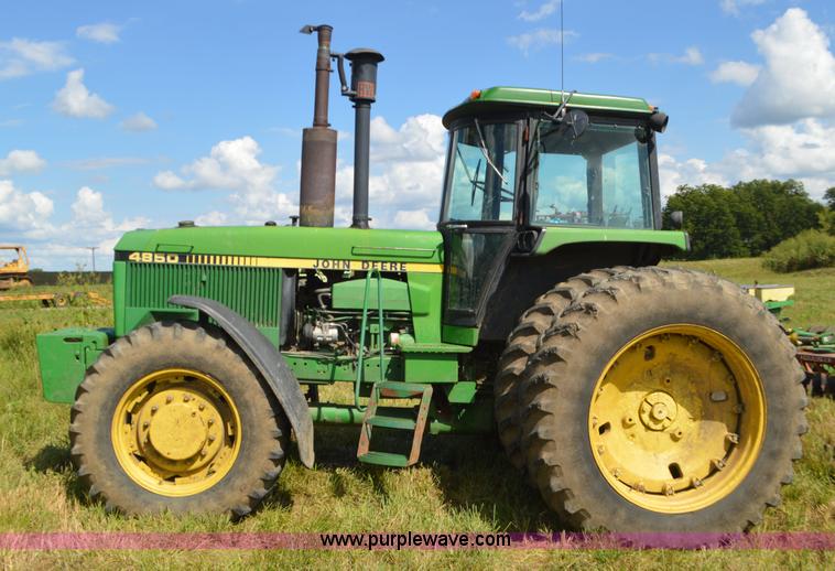 image for item L4086 1988 John Deere 4850 MFWD tractor