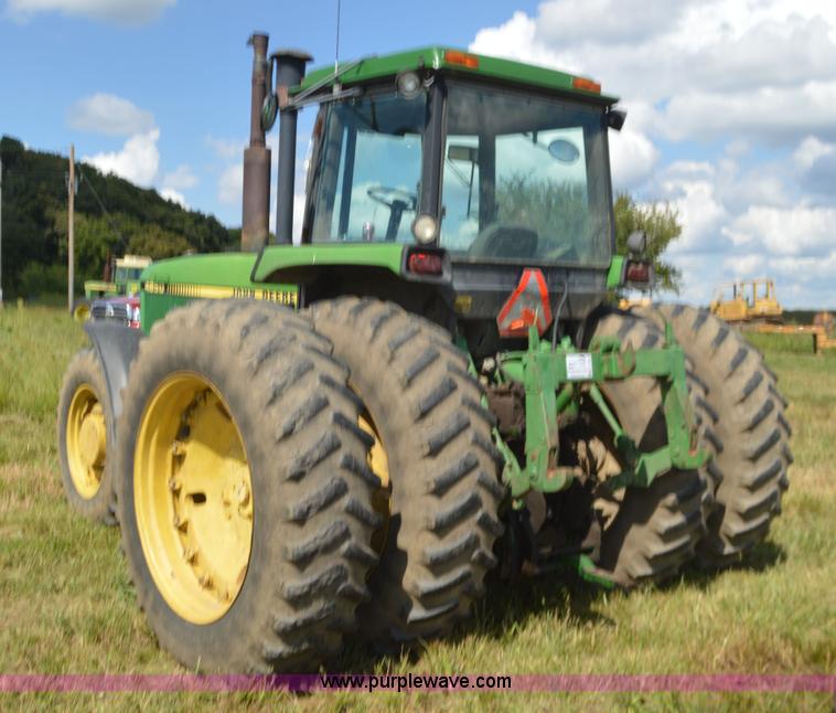 image for item L4086 1988 John Deere 4850 MFWD tractor