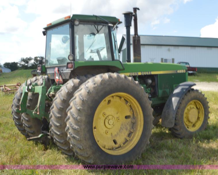 image for item L4086 1988 John Deere 4850 MFWD tractor